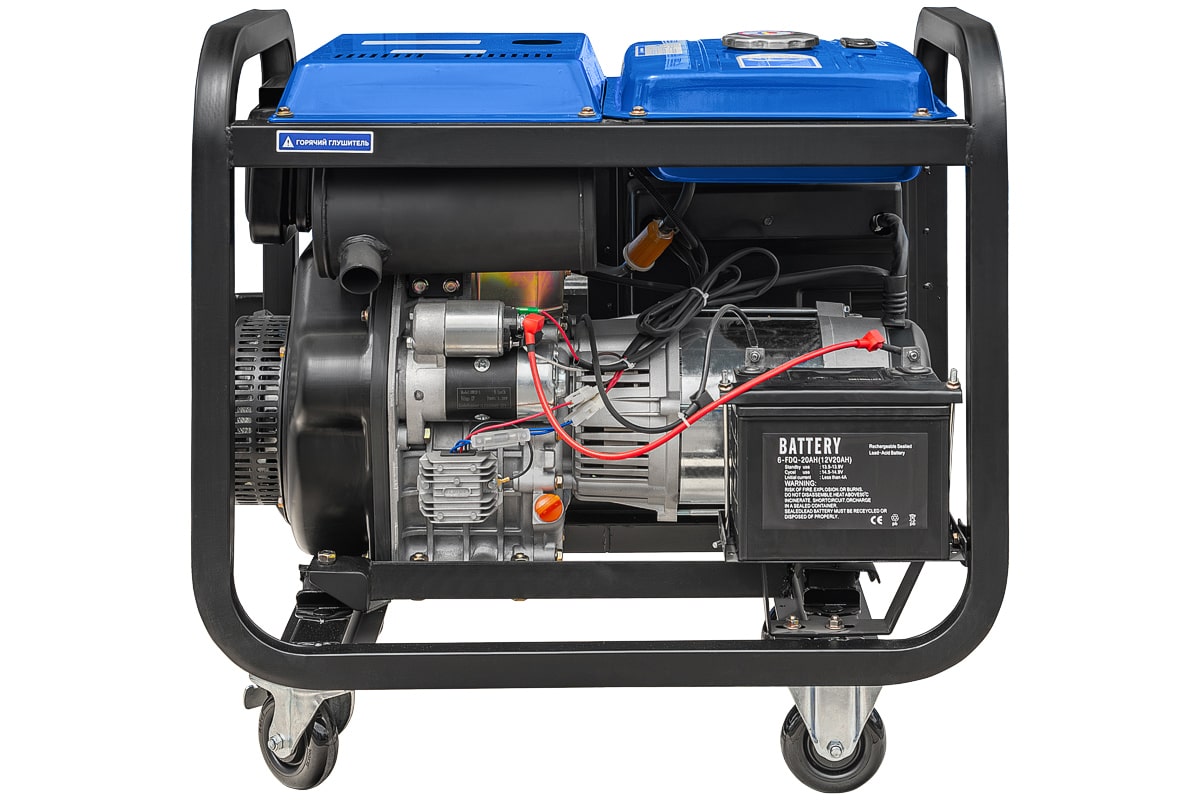 фото Дизель генератор TSS SDG 7000EHA