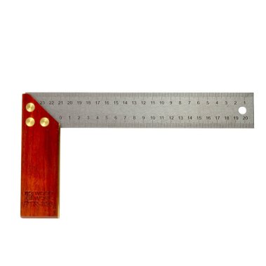 фото Угольник 250 мм с деревянной базой WOODWORK PTR-250