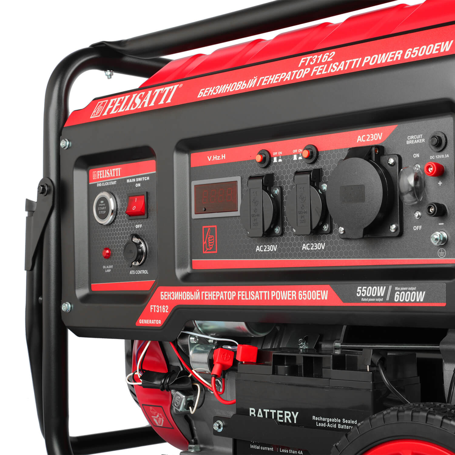 фото Генератор бензиновый FELISATTI POWER 6500EW
