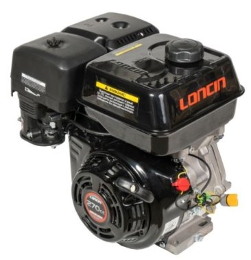 фото Двигатель бензиновый Loncin G270F (A type, D25)