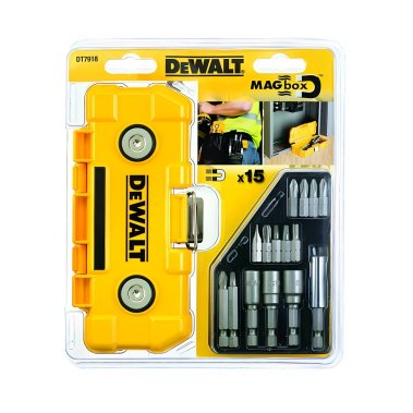 фото Набор бит и головок (14 шт. + магнитный держатель) DeWalt DT7918