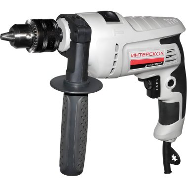 фото Дрель ударная ИНТЕРСКОЛ ДУ-13/580ЭР