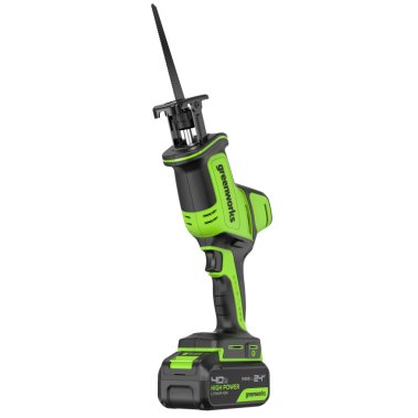 фото Пила сабельная аккумуляторная GREENWORKS GPT-CRS-25K4 1200507CUB