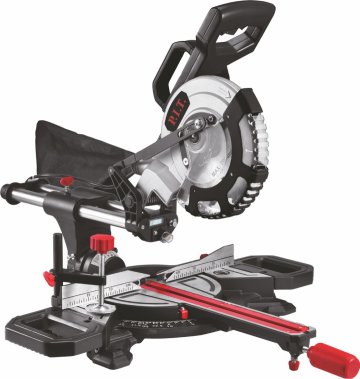 фото Пила торцовочная электрич. P.I.T. PCM210-C (1700Вт, 210мм, 3500/4900об/мин, +-45*, протяжка, лазер)