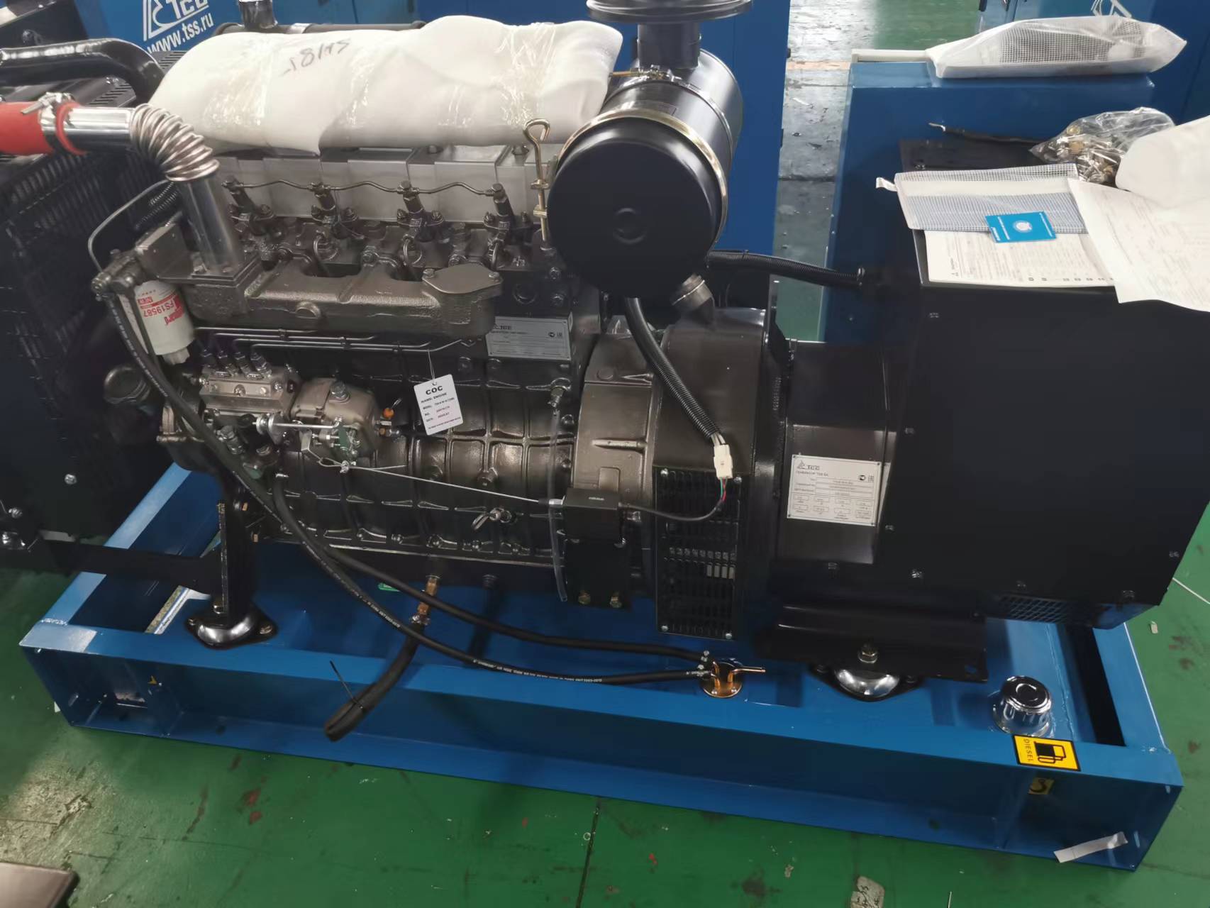 фото Дизельный генератор ТСС АД-60С-Т400