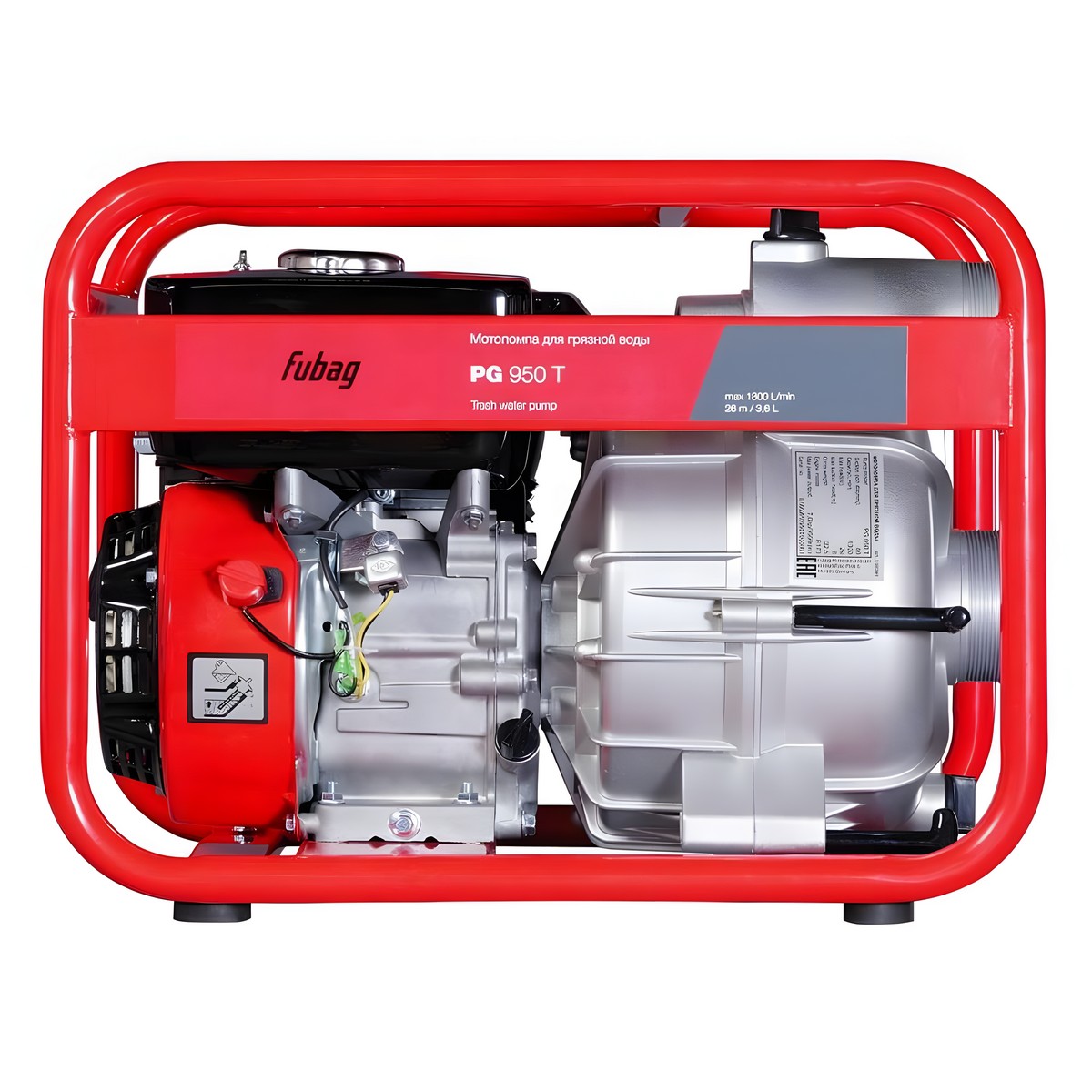 фото Мотопомпа FUBAG PG 950 T (для сильнозагрязненной воды) 838246