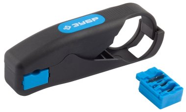 фото Инструмент для снятия изоляции коаксиальных кабелей ЗУБР Эксперт 22674