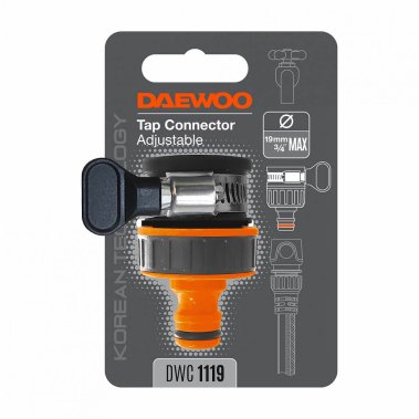 фото Адаптер для крана безрезьбовой до 19 мм (3/4'') DWC 1119 DAEWOO