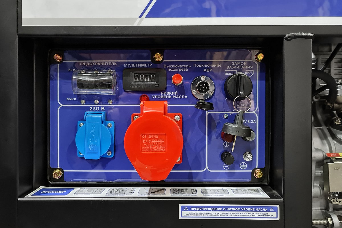 фото Дизель генератор TSS SDG 9000EH3A