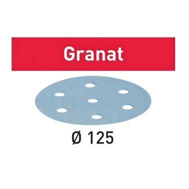 фото Круг шлифовальный 125 мм, 8 отв. P150 (1 шт.) Granat FESTOOL 497170