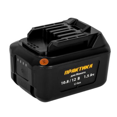 фото Аккумулятор для MAKITA (10.8/12V, 1.5Ah, Li-Ion, слайдер, коробка) ПРАКТИКА 791-776