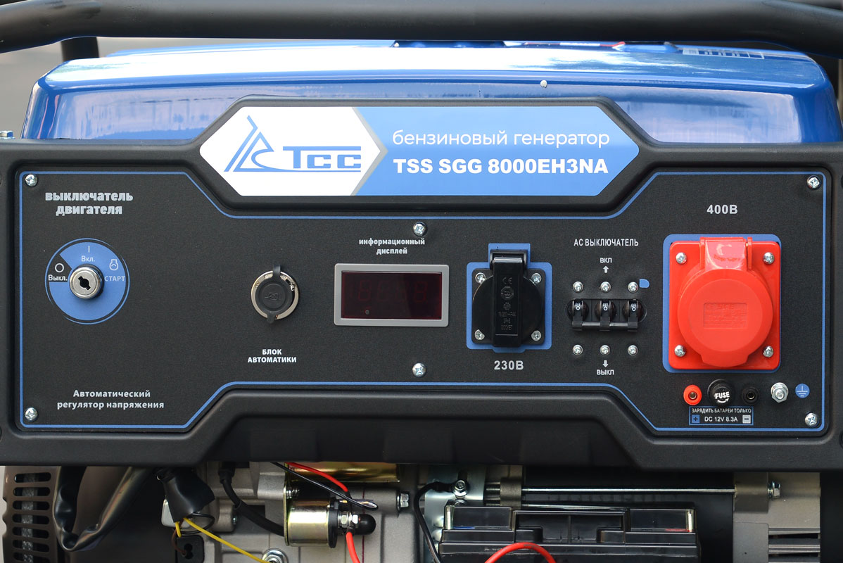 фото Бензогенератор TSS SGG 8000EH3NA
