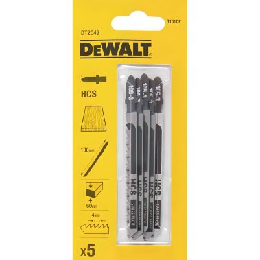 фото Пилки (5 шт., дерево/пластик) DeWalt DT2049