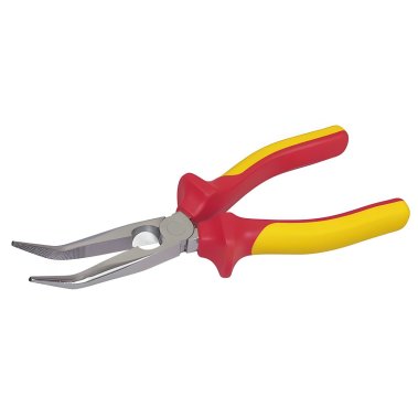 фото Длинногубцы изогнутые 200 мм MaxSteel VDE 1000V STANLEY 0-84-008