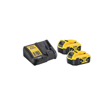фото Набор (2 х DCB184 18V/5Ah + DCB115) DeWalt DCB115P2-QW