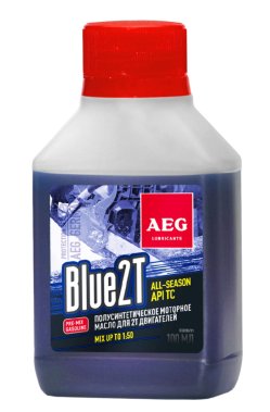 фото Масло AEG Semi Synthetic 0,1 л (полусинтетическое, для 2-тактных двигателей) 33200