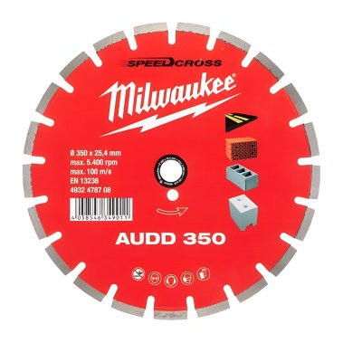 фото Диск алмазный AUDD 350 мм MILWAUKEE 4932478708