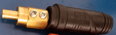 фото Разъем силовой кабельный черный СКР 70-95 мм.кв. для DUAL DWG-500 / Cable plug black (70-95mm.)