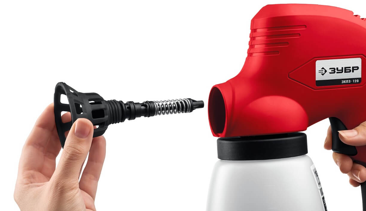 фото Краскопульт ЗУБР ЗКПЭ-120