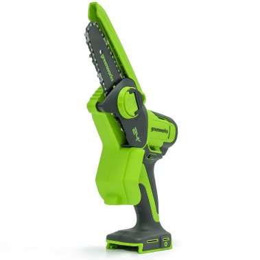 фото Мини-пила цепная аккумуляторная GREENWORKS G24MCS10K4 2008207UB