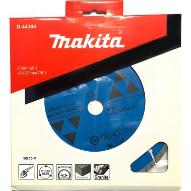 фото Диск алмазный 230 х 22.2 мм Эконом (бетон, гранит) MAKITA D-44345