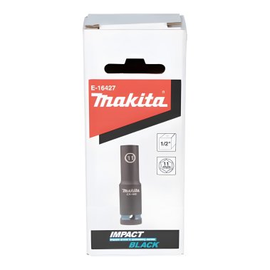 фото Головка ударная удлиненная 1/2'' 11 х 81,5 мм Impact Black MAKITA E-16427
