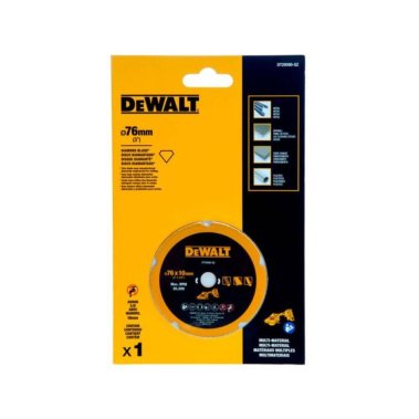 фото Диск алмазный 76 х 10 мм (универсальный) DeWalt DT20590-QZ