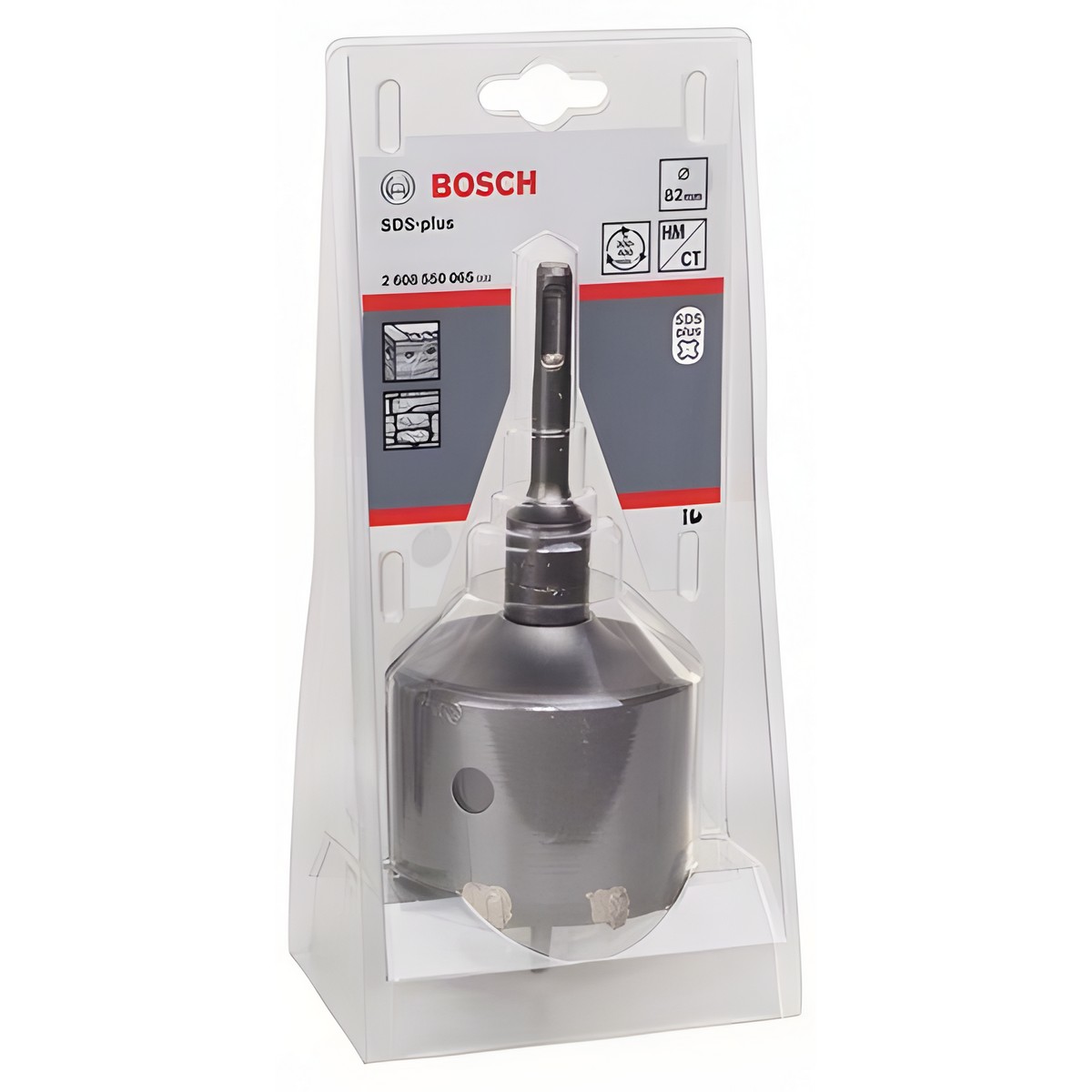 фото Коронка буровая 82 мм SDS-Plus BOSCH 2608550065