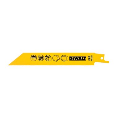 фото Полотно пильное 152 мм (5 шт., металл до 3 мм) DeWalt DT2384
