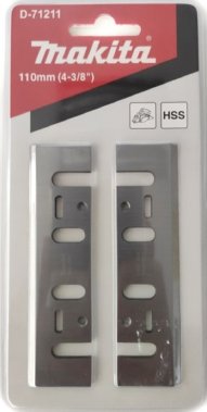фото Нож для рубанка 110 мм HSS (2 шт., для 1911В) MAKITA D-71211