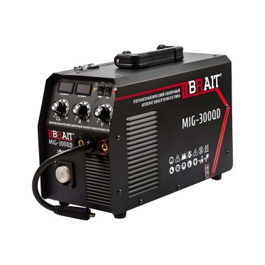 фото Инвертор сварочный полуавтомат BRAIT МIG-300QD+ПОДАРОК проволока омедненная 18.01.015.043П