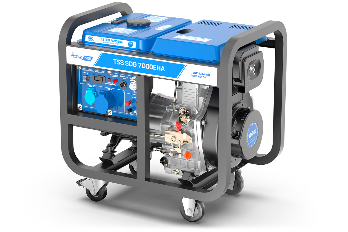 фото Дизель генератор TSS SDG 7000EHA