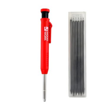 фото Карандаш механ. с грифелем д. 2,8 мм, пласт. корпус +набор грифелей CPL-002