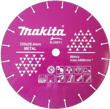 фото Диск алмазный 355 х 25.4 мм (металл) MAKITA B-29511