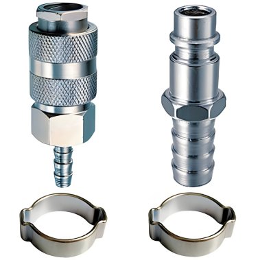 фото Набор быстросъемных соединений 6 мм FUBAG 180420В