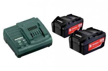 фото Набор (2 х 18V, 5.2Ah + ЗУ) Basic-Set 5.2 METABO RU_685051000