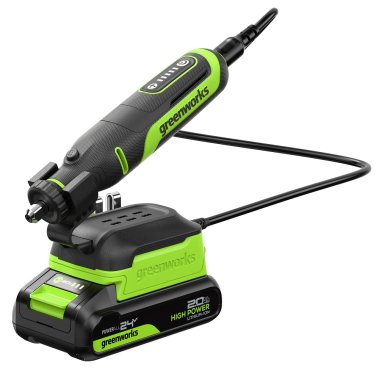 фото Гравер аккумуляторный GREENWORKS G24RT 3200807CUA