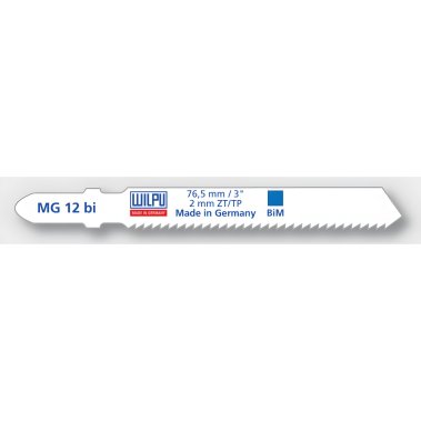 фото Пилки MG 12 bi (металл, нерж. сталь, 5 шт.) WILPU 0265100005