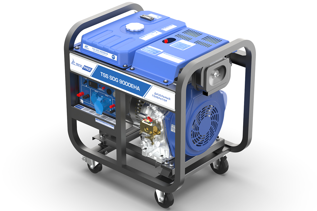 фото Дизель генератор TSS SDG 9000EHA