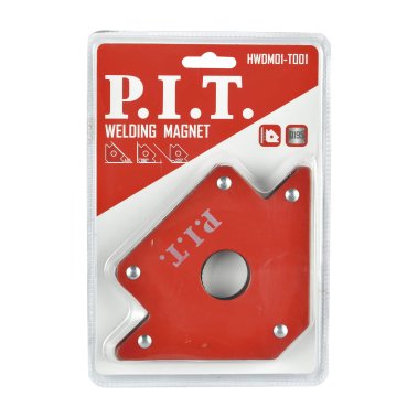 фото Угольник магнитный P.I.T. корпус 14.6мм для фикс под 45, 90, 135(HWDM01-T001)