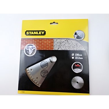 фото Диск алмазный 230 х 22.2 мм (мрамор) Turbo STANLEY STA38207