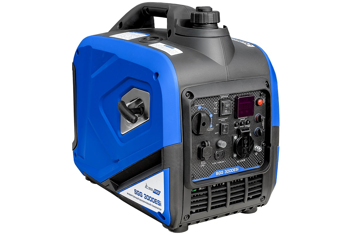 фото Бензогенератор инверторный SGG 3000ESi (Запуск с кнопки)