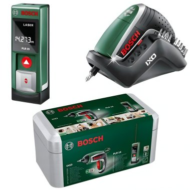 фото Отвертка аккумуляторная BOSCH IXO + PLR 15 0603672003