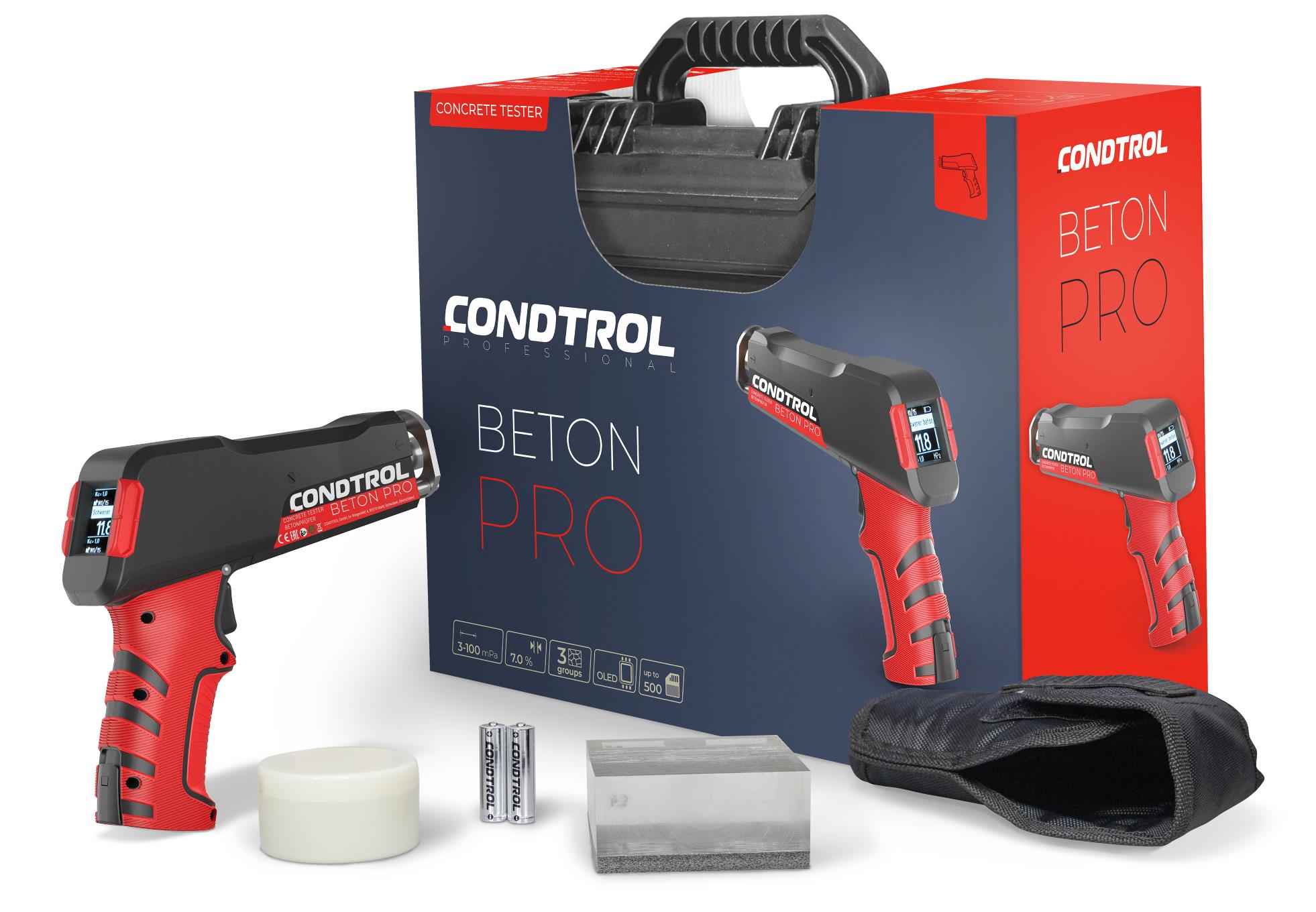 фото Измеритель прочности бетона Beton Pro CONDTROL 3-10-024