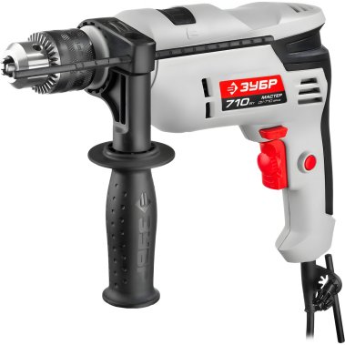 фото Дрель ударная ЗУБР ДУ-710 ЭРМ2