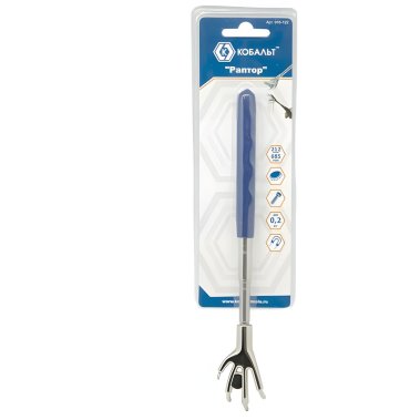 фото Ручка магнитная телескопическая 212-685 мм (чесалка и открывалка) КОБАЛЬТ 918-122