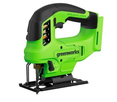 фото Лобзик аккумуляторный GREENWORKS GD24JS90 (без АКБ и ЗУ) 3601707