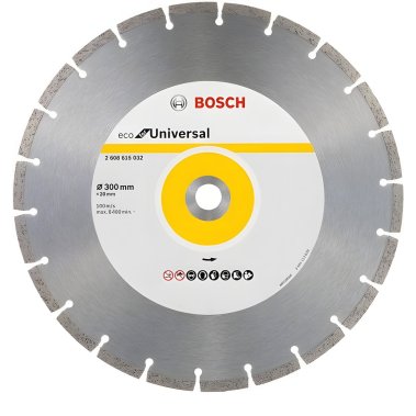 фото Диск алмазный 300 х 20 мм ECO for Universal BOSCH 2608615032