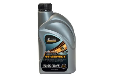 фото Масло TSS 1 л, полусинтетическое универсальное SAE 10W-40, API SG/CD (4T-ASPECT/Motor oil 1liter can