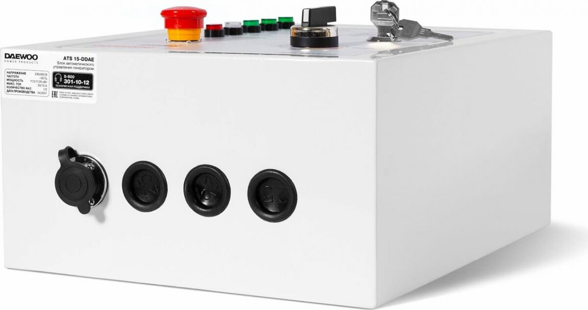 фото Блок автоматического управления генератором DAEWOO ATS 15 DDAE